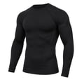 thumbnail image 2 of Yifymode Compression Shirts for Men - Long Sleeve Workout Base Layer Athletic Gym Tops Quick Dry Running Undershirts, 2 of 9