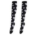 thumbnail image 2 of Un par de calcetines elásticos de compresión para mujer, ideales para viajes y deportes. 02, 2 of 6
