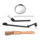 thumbnail image 3 of Coffee Machine Cleaning Set Coffee Grinder Brush Coffee Machine Group Head Cleaning Brush with Coffe, 3 of 5
