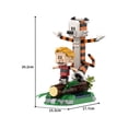 thumbnail image 4 of MOC Calvin and Hobbes Building Blocks Set – Iconic Comic Strip Characters, Jumping Tiger Scene, Major-Compatible Collectible Toy, 4 of 5