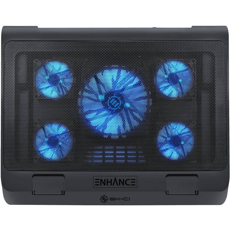 ENHANCE Laptop Cooling Stand with 5 LED Fans photo 8