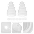 thumbnail image 3 of 2 Pcs Couvercles Anti-Poussière pour Perceuse Électrique Outils de Collecte de Poussière Blanc, 3 of 7