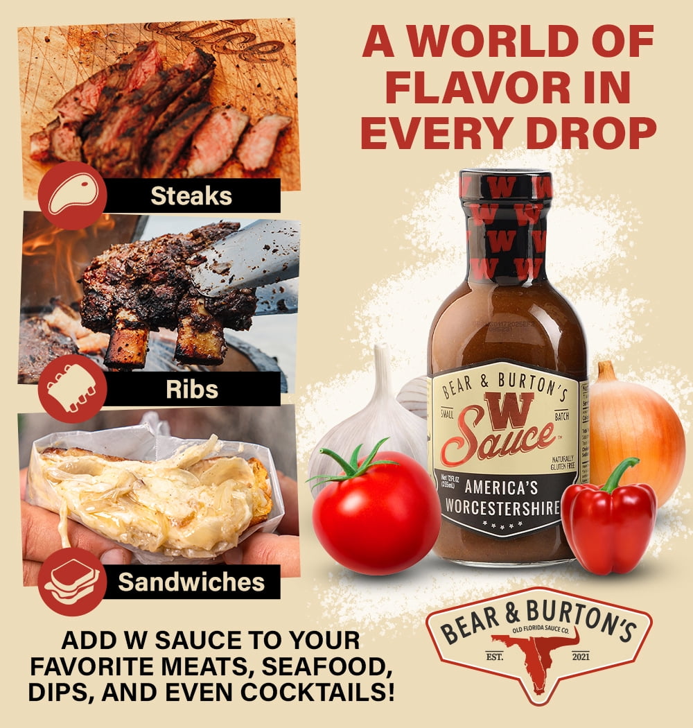 W Sauce 12oz & Everyday Hot Sauce 2pk Bundle