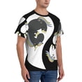 thumbnail image 5 of Rocae Unicorn in Yoga for Men's Moisture-Wicking Crew Tee - T-Shirt for Sports, Outdoor Activities, and Casual Wear3X-Large, 5 of 9