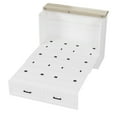 thumbnail image 6 of Bellemave Full Size Farmhouse Murphy Bed Frame with Charging Station and Storage Drawer Foldable Cabinet Platform Bed for Guest Room or Home Office (Full Size, Antique White), 6 of 11