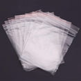 thumbnail image 5 of 100pcs Zip Lock Bags Clear Top Seal Bags Single Track Seal Top Bag for Hardware Beads Hobbies and Crafts 15x10cm, 5 of 6