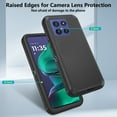 thumbnail image 7 of Asuwish Compatible with Motorola Moto G Stylus 5G 2025 Phone Case Hybrid Rugged Shockproof Hard Protective Drop Proof Full Body Heavy Duty Mobile Cell Cover for G5 Women Men Black, 7 of 7