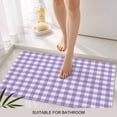 thumbnail image 3 of Purple Door Mat&nbsp;Indoor Outdoor Entrance, Non Slip Rug for Kitchen Bathroom Entryway Rug, Country French Rustic Buffalo Plaid Modern Art Washable Doormat Floor Mat for Office 20x31.5 Inch, 3 of 8