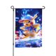 thumbnail image 1 of Bandera de jardín de temporada de Pikachu, bandera de patio de doble cara, bandera navideña para decoraciones navideñas al aire libre, 1 of 8