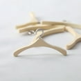 thumbnail image 4 of 5pcs 1:12 Dollhouse Miniture Clothes Hanger Mini Wood Coat Hanger for Wardrobe, 4 of 8