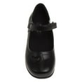 thumbnail image 4 of French Toast Girls' Hook & Loop School Uniform Dress Shoes with Heart Decoration - Black, 5, 4 of 7