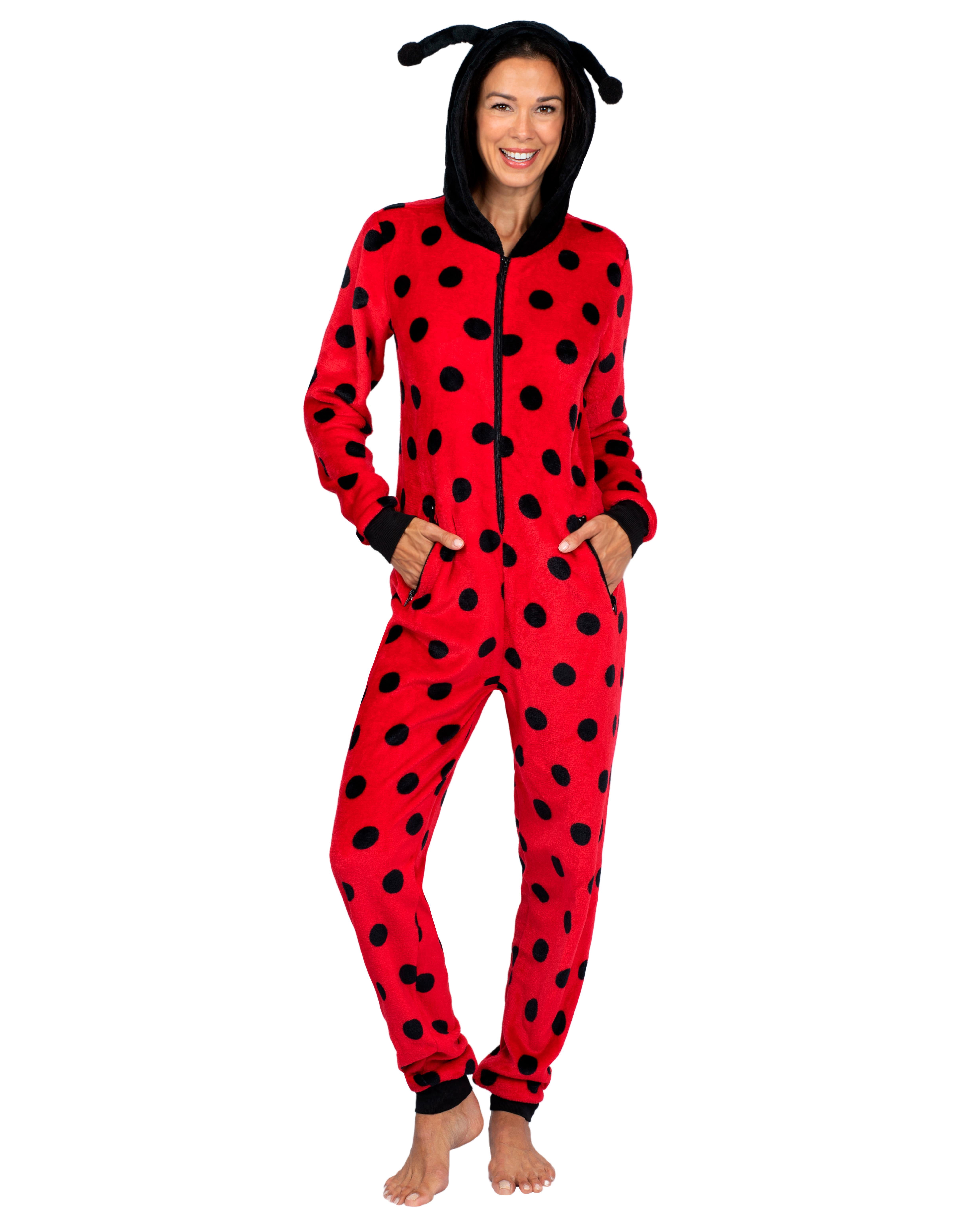 Halloween Mommy & Me Onesie Pajama Costume, Ladybug (Womens), Size: XL, Prestigez