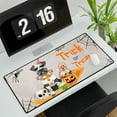 thumbnail image 3 of Trick or Treat Schnauzer Funny Mummy Cosplay Pumpkin Candy Basket Desk Mat Full Keyboard Mouse Pad Miniature Schnauzer Dog Lover Large Mousepad - 12016, 3 of 5
