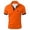 A#Orange672, variant on Men's Contrast Placket Stag Embroidery Polo Shirt Short Sleeve Fitted Tops Oktoberfest Bar Shirts