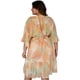 thumbnail image 3 of Vestido vaporoso Roman Fashion modelo 1978 Durazno naranja Talla extra, 3 of 8