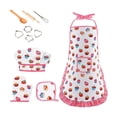 thumbnail image 3 of TISHITA Chef Clothing Set Early Learning Educational Toy Role Play Toy for Children Gift 11Pcs, 3 of 8