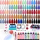 thumbnail image 1 of Kit de esmaltes de uñas en gel Lavanda Violets con luz UV, 45 colores, 1 of 9