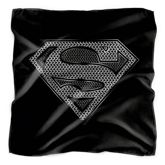 Superman Chainmail Bandana (21 in x 21 in)