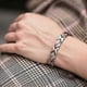 thumbnail image 2 of A Women's 100% Pure Copper and Crystal Bracelet with 3500 Gauss Magnets, for Arthritis Pain Relief and Therapy For Rsi & carpal Tunnel, 2 of 5