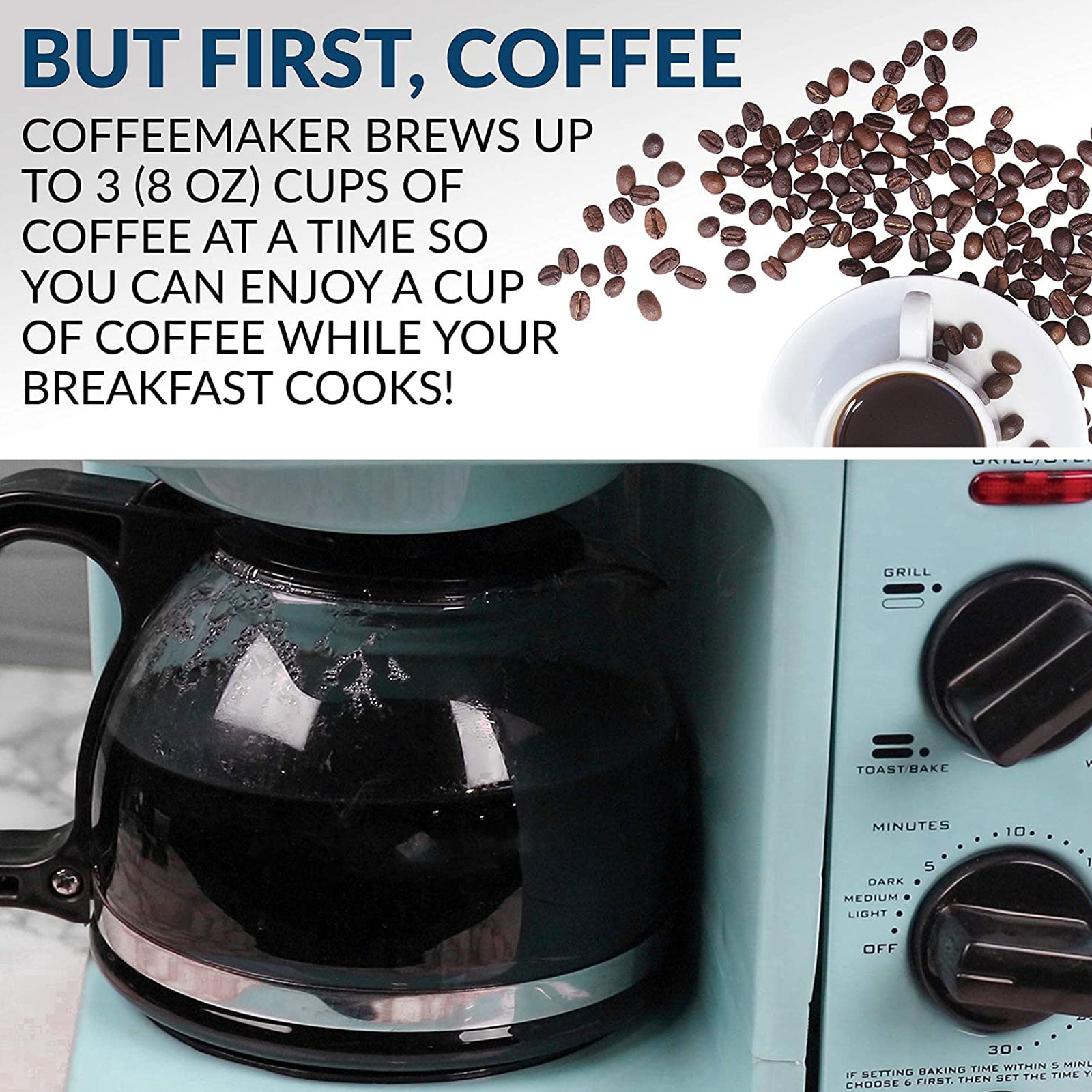 Breakfast Of Champions: This 3-In-1 Breakfast Maker Makes Coffee