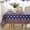 Blue, variant on 4th of July Tablecloth Rectangle 60 x 102 Inch American Flag Star Patriotic Independence Day Table Cloth, Soft Polyester Fabric Table Cover for Memorial Day, Veterans Day, Blue