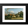 thumbnail image 2 of Bernardo Bellotto 14x10 Black Modern Framed Museum Art Print Titled - Pirn; the Obertor from the South (Mid-1750s), 2 of 5