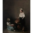 thumbnail image 2 of Théodule Ribot 20x23 Gold Ornate Framed and Double Matted Museum Art Print Titled - Small Recurrences, 2 of 4