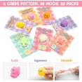 thumbnail image 2 of Tarjetas de regalo de San Valentín y juguete con forma de animal para niños (paquete de 28), 2 of 6