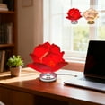 thumbnail image 1 of Dianli Lampe de Table LED Romantique Saint-Valentin USB Grande Rose Gradation Continue Luminosité Réglable Lampe de Chevet Veilleuse Lampe d'Ambiance Chambre de Rêve Cadeau de Saint-Valentin, 1 of 8