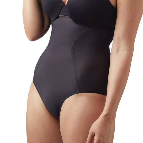 TC Fine Intimates Skin Benefit Hi-Waist Brief - 4155 (Black, 2X)