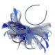 thumbnail image 1 of 1pc Party Headdress Bridal Hairpin Creative Feather Gauze Hair Clip Headdress, 1 of 1
