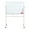 60x90cm, variant on Lanzxjv Rolling Whiteboard, White Board with Wheels, Mobile Whiteboard with Stand, Portable Magnetic Dry Erase Board on Wheels, with 5 Markers, 12 Magnetic Nails & 1 Eraser