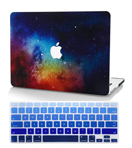 Colorful Snowflakes Art Compatible with MacBook Pro 15 Inch Case 2019 2018 2017 2016 Release A1990 A1707 Plastic Hard Case Shell Cover for Mac Pro 15 Inch with Touch Bar