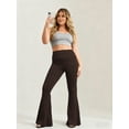 thumbnail image 3 of Plus-Size Casual Pants for Women high-Waisted Bell Bottoms Yoga, 3 of 5