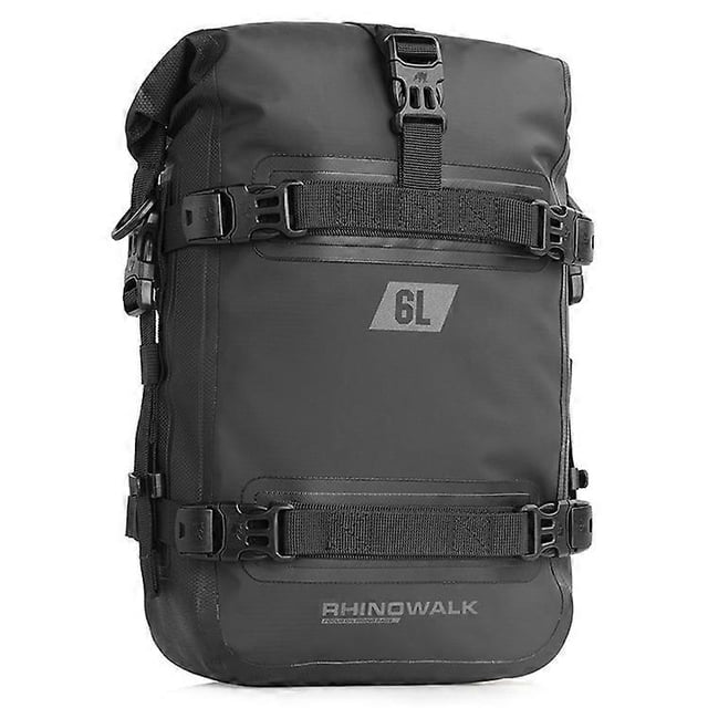 RHINOWALK MT2206 6L Waterproof Motorcycle Side Storage Bag Motorcycle Side Bumper Bag