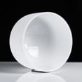 thumbnail image 5 of Cuenco tibetano de cristal de cuarzo esmerilado con sonido perfecto de 8 pulgadas y forma de plexo solar, color blanco, 5 of 5