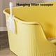 thumbnail image 3 of Caja De Grande Para Gatos, Parte Superior Abierta Con Lados Altos, Caja De Gigante Para Anti Dispersión, Gatos Grandes, Bandeja De Cajas De Con Pared Antiadherente, Para Gatos, 3 of 7