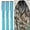 Sky blue, variant on 12pcs Hair Tinsel Clip in Hair Tinsel Kit Glitter Tinsel Hair Extensions 20Inch Sparkling Fairy Hair Tinsel Shiny Hair Accessories for Women Girls Kids (Colorful)