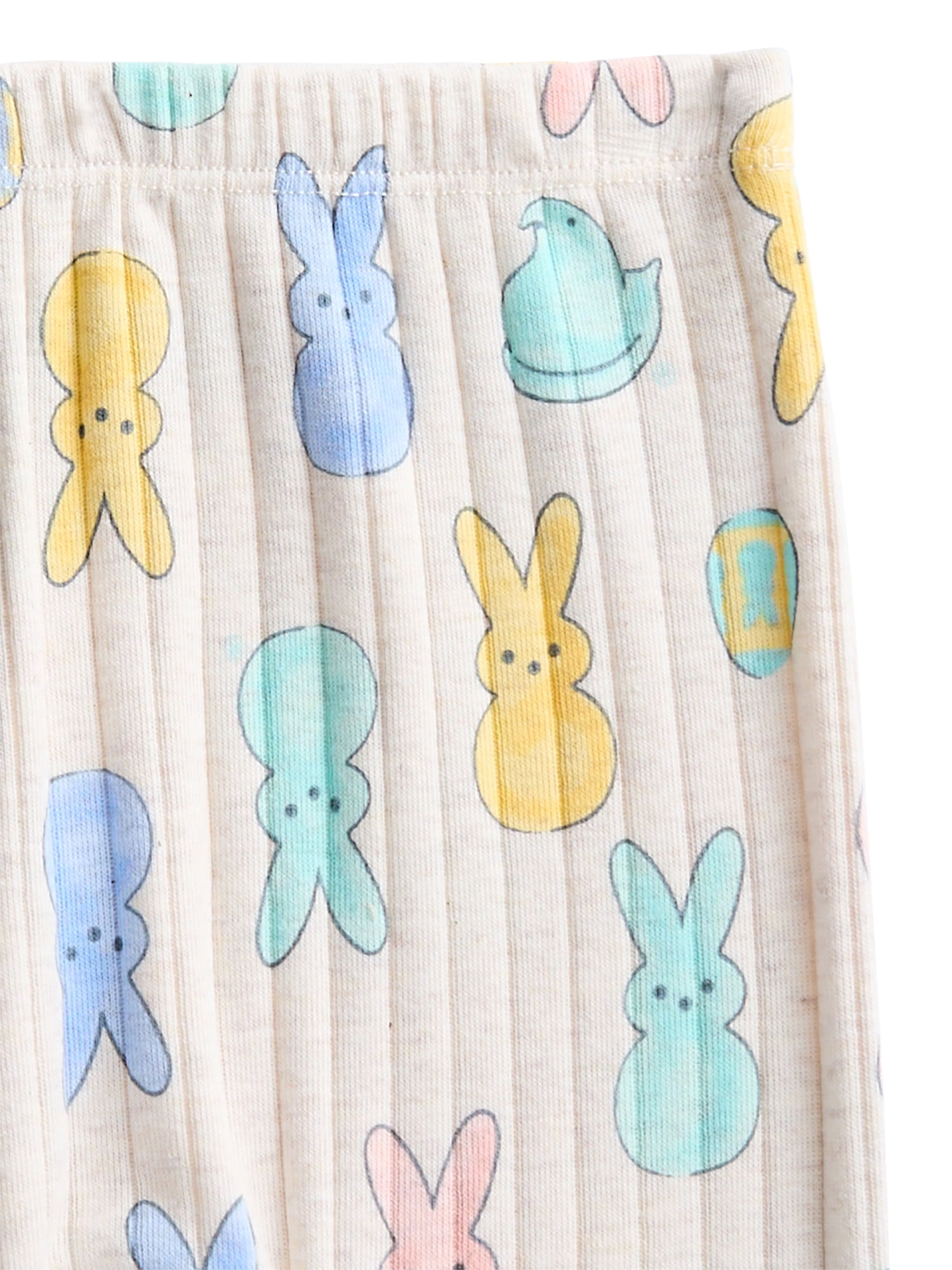 Peeps Unisex Baby Easter Long Sleeve Bodysuit with Matching Joggers, 2-Piece Set, Sizes Newborn-12M