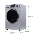 thumbnail image 3 of Equator All-in-One Washer Dryer VENTLESS/VENTED PET 1.62cf/15lbs+Portability Kit, 3 of 19