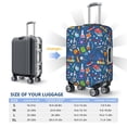 thumbnail image 6 of Balery Luggage Cover Different Chemical Things Print Suitcase Covers for Luggage Elastic Washable Suitcase Protector Fits 18-32 Inch Luggage-X-Large, 6 of 9