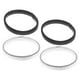 thumbnail image 4 of Brazaletes de Metal para hombre, Liga de manga elástica, soportes de manga antideslizantes, uso versátil como pulseras o ligas de manga de barman, 4 Uds., 4 of 4