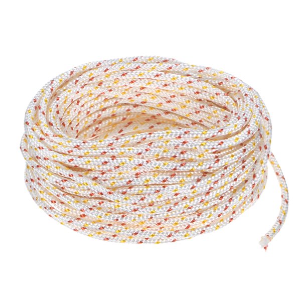 Cuerda de arranque de retroceso Uxcell 3mm 10m Cuerda de nylon para motosierra Blanco Rojo Amarillo
