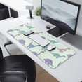 thumbnail image 2 of Long Mouse Pads for Desk,Colorful Dinosaur Assortment Pattern Desk Mats on Top Of Desks, Desk Mouse Pad Extra Large with 3mm Non-Slip Base and Stitched Edge for Gaming,Office,Work,Home 31.5"x11.8", 2 of 6