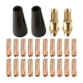 thumbnail image 5 of 24 Pcs Flux Core Kp1939-1 Nozzle Tip Kit for Mb 14Ak Flux Core Welder 0.8mm, 5 of 9