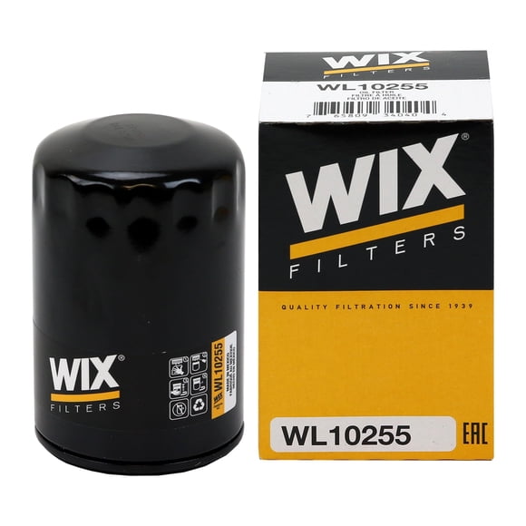 Filtro de aceite Wix WL10255 sintético para alto kilometraje compatible con GM