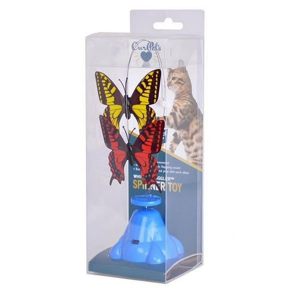 OurPets Whirling Wiggler Spinner Cat Toy