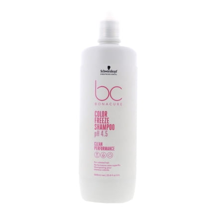 Schwarzkopf Bonacure Color Freeze Shampoo pH 4.5 Clean Performance, 33.3 oz