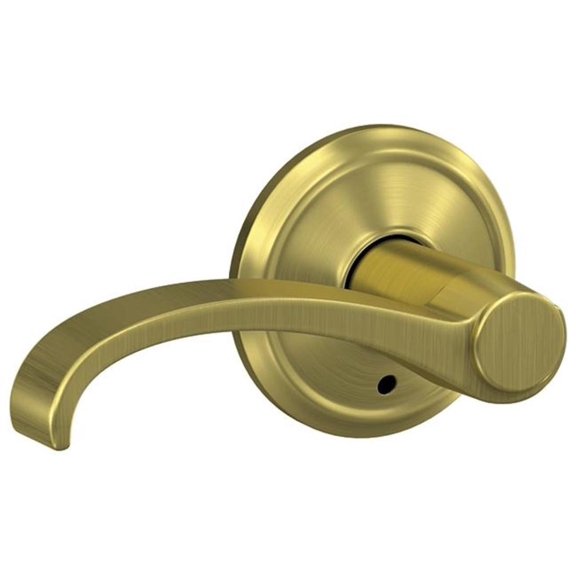 Schlage Custom Whitney Non-Turning Lever with Alden Trim