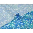 thumbnail image 5 of oneOone Velvet Turquoise Blue Fabric Batik Fabric For Sewing Printed Craft Fabric By The Yard 58 Inch Wide, 5 of 5